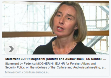 Education, Youth, Culture and Sport Council - Statement by EU HR F. Mogherini on culture and foreign policy